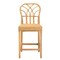 Bali & Pari Monaco Modern Bohemian Natural Rattan and Mahogany Wood Counter Stool 235-13138-ZORO - alternate 9